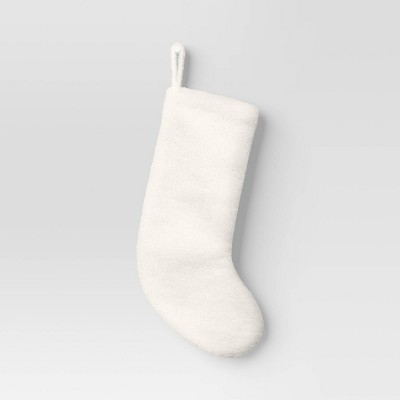 20" Faux Shearling Stocking - Wondershop™