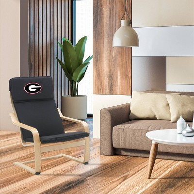 NCAA University of Georgia Bentwood Accent Chair