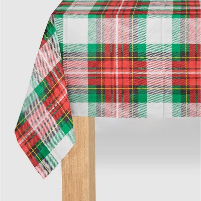 Coterie Party Winter Plaid Tablecloth