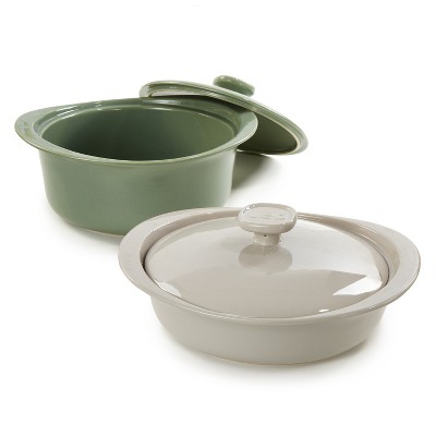 BergHOFF Balance Stone Casserole With Stone Cover