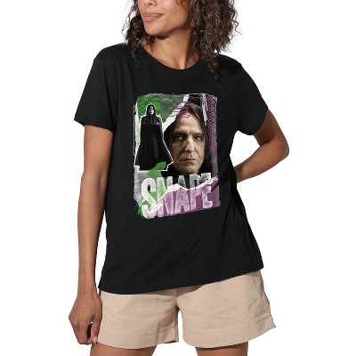 Harry Potter Snape Photo Collage Women's Loose T-Shirt