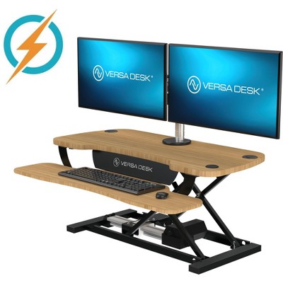 VersaDesk PowerPro Electric Height Adjustable Standing Desk Converter for Home and Office