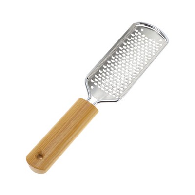 Unique Bargains Multifunctional Long Handle Foot Scrubber 10.63"x2.36"x0.71" 1 Pc Yellow