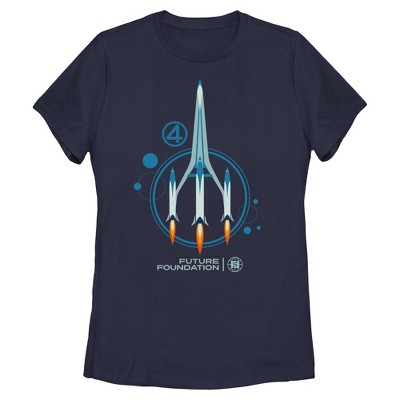 Womens The Fantastic Four: First Steps Future Foundation Ship T Shirt