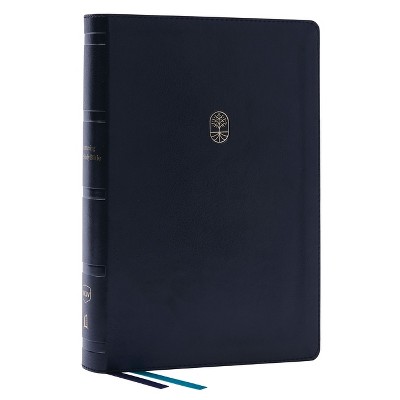 Encountering God Study Bible: Insights from Blackaby Ministries on Living Our Faith (Nkjv, Black Leathersoft, Red Letter, Comfort Print, Thumb
