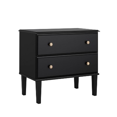 Prepac Lux 2 Drawer Bedside Nightstand