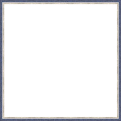 Amanti Art Theo Black Silver Narrow Framed Dry Erase Magnetic Board