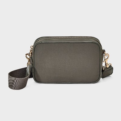 Double Zip Camera Crossbody Handbag - Universal Thread™