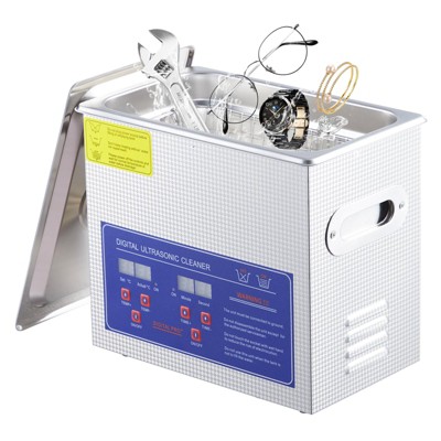 Garvee Commercial Ultrasonic Cleaner, 3.2L /6.5L/10L Professional Ultrasonic Cleaner, 240w Excellent Cleaning Machine for Watch Eyeglasses Rings