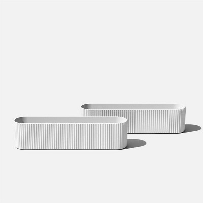 Veradek Demi Series 36" Window Box Plastic-Stone Planter
