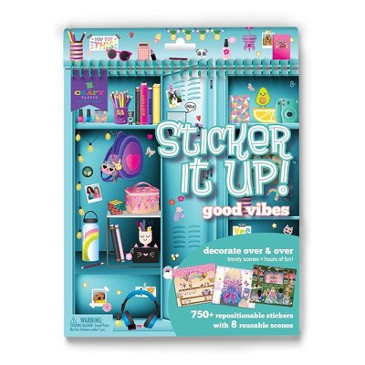 Craft-tastic Craft-tastic Sticker It Up Sticker Book | Good Vibes