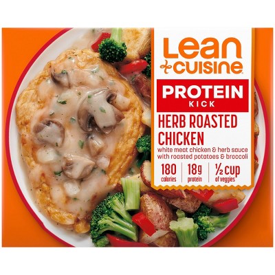 Lean Cuisine Protein Kick Herb Roasted Chicken Gluten Free Frozen Meal - 8oz