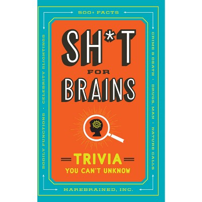 Sh*t for Brains - by  Harebrained Inc (Paperback)