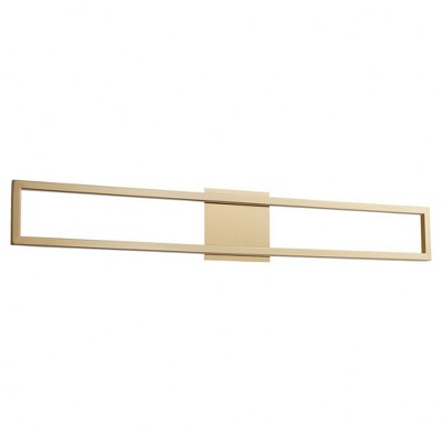 Oxygen Lighting Xanni 1 - Light Vanity in  Aged Brass