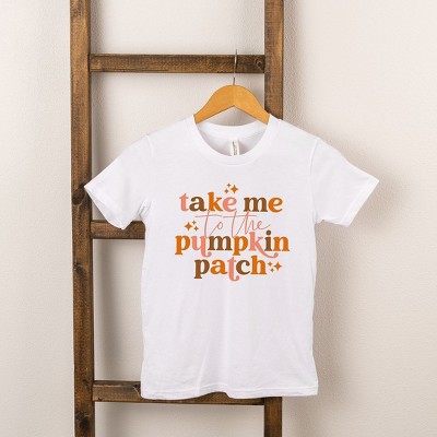 The Juniper Shop Pumpkin Patch Stars Kids Short Sleeve Tee