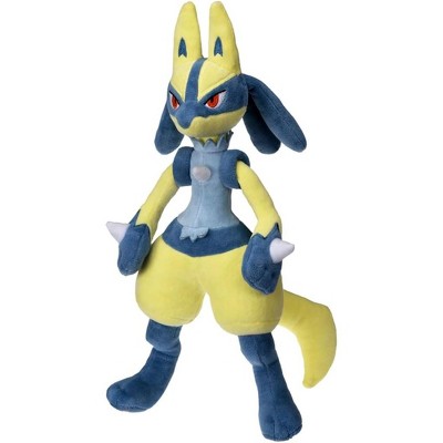 Takara Tomy Pokemon Plush Shiny Lucario - 8 Inches