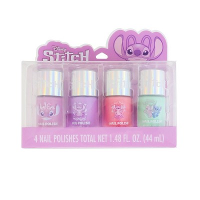 Stitch Nail Polish Set in Acetate Box 4pk - 1.48 fl oz