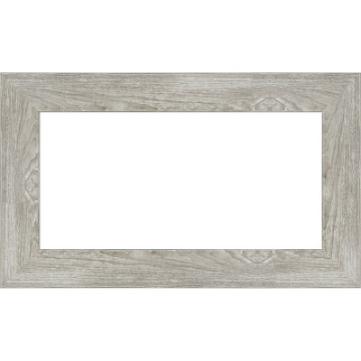Amanti Art Dove Greywash Framed Dry Erase Magnetic Board