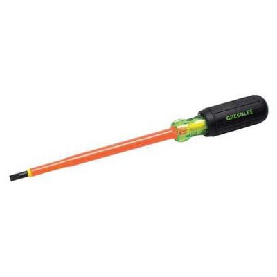 Greenlee  Insltd Slotted Screwdriver, 3/16 in 0153-22-INS