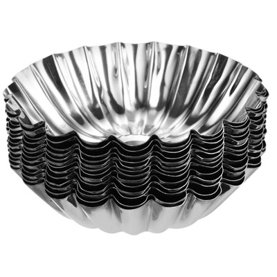 Unique Bargains Stainless Steel Non-Stick Heat Resistance Mini Cake Pans