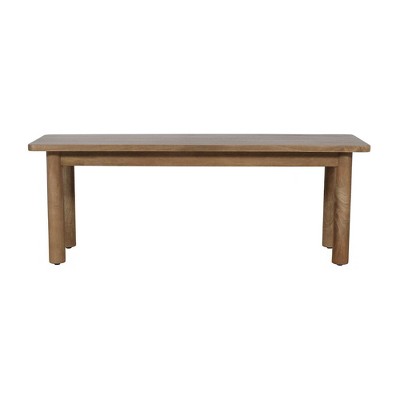 Jofran,Bodhi 50" Rustic Solid Wood Dining Bench