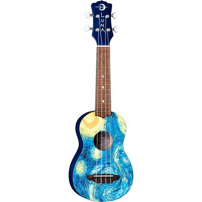 Luna Starry Night Soprano Ukulele Starry Night