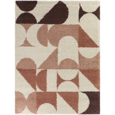 Balta Rugs Bellanca Geometric Shag Area Rug