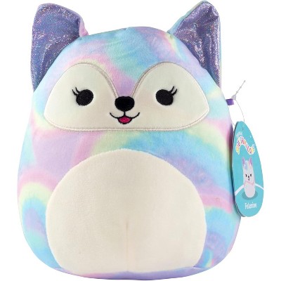 Squishmallows Original 8-Inch Felexine The Pride Fox- Official Jazwares Plush- Collectible Rainbow Stuffed Animal Toy- Gift for Kids, Girls & Boys