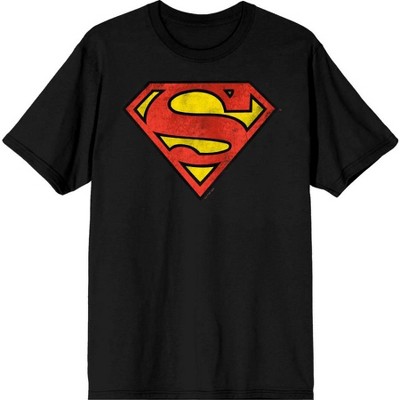 Bioworld Superman Logo Men's Tee - Classic DC Comic Graphic T-Shirt, Cotton