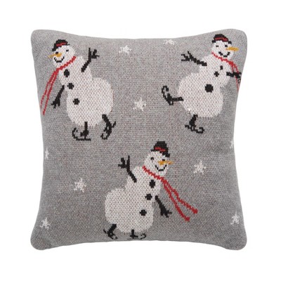 C&F Home Snowman Christmas Throw Pillow, 12" x 12"