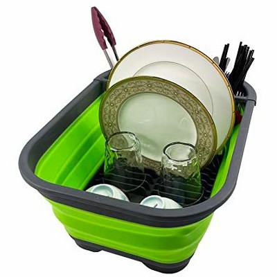SAMMART Collapsible Dish Drainer 15L (3.96 Gallons)
