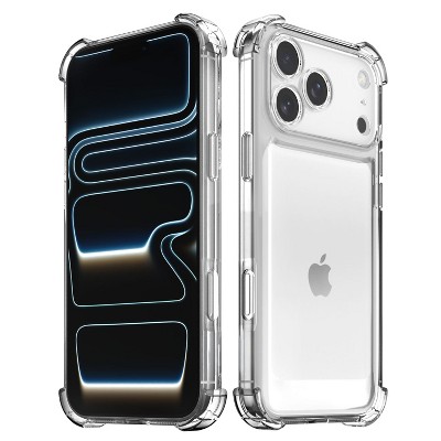 Vena For Apple iPhone 17 Pro Max Case Clear, Bump Resistant Crystal Clear Cover, Drop Protection Back Slim Protective Phone Case