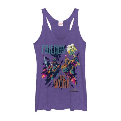 Women's Marvel Thor: Ragnarok Work Racerback Tank Top