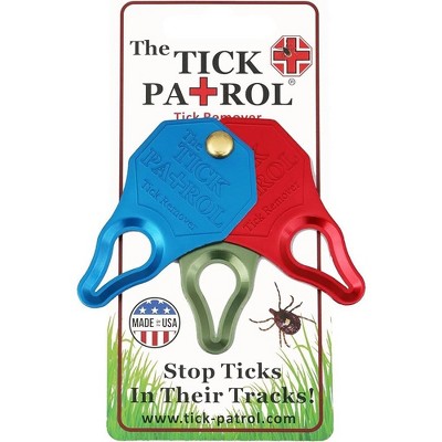 The Tick Patrol Effortless Human & Dog Tick Removal Tool, Safeguard People or Pets from Ticks