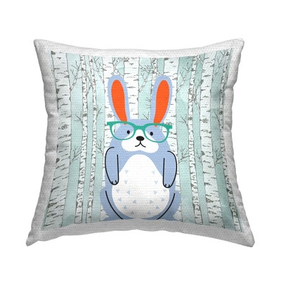 Stupell Industries Rabbit & Birch Trees