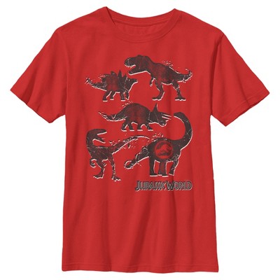 Boy's Jurassic World Dinosaurs Silhouettes T-Shirt