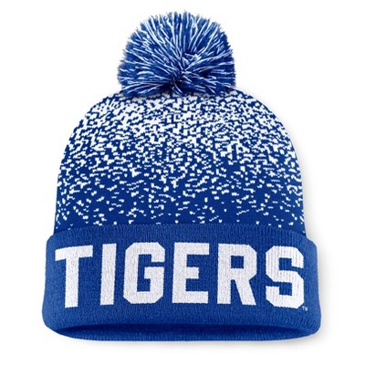 NCAA Memphis Tigers Condensed Knit Cuffed Beanie: Solid Pattern, Midweight Acrylic