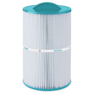 Hurricane HF7350-01 Advanced Pool and Spa Filter Cartridge Replacement for PCN50N, Unicel C-7350, Filbur FC-3963, Caldera 50, White