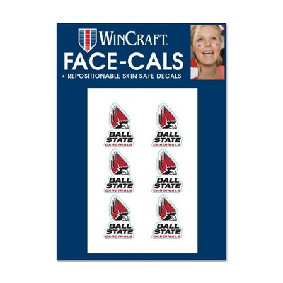NCAA 2025 Face Decals 6pk