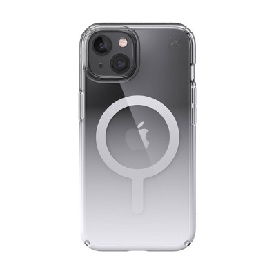 Speck iPhone 13 Presidio Perfect Clear Case with MagSafe - Ombre Fade: Polycarbonate Build, MagSafe Compatible