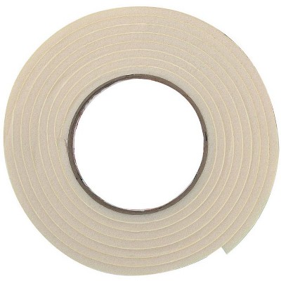 Frost King - Rubber Foam Weather Seal - For Doors and Windows - White - 10 ft. x 0.19 in.