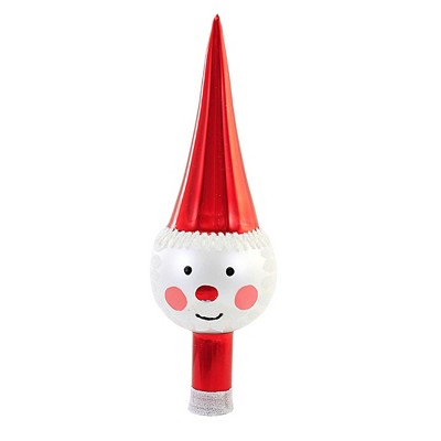 Santa Land 8.0 Inch Toyland Santa Tree Topper Christmas Tree Topper , Christmas Jolly Retro Style (1PC)
