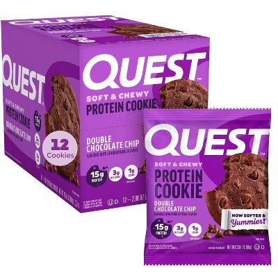 Quest Nutrition Protein Cookie - Double Chocolate Chip