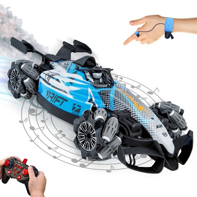 Sunnydaze Stupendous Stunts Remote Control Car - 1:32 Scale - Ages 6 and Over