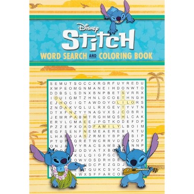 Disney Stitch Word Search and Coloring Book - (Coloring Book & Word Search) by Editors of Thunder Bay Press (Paperback)