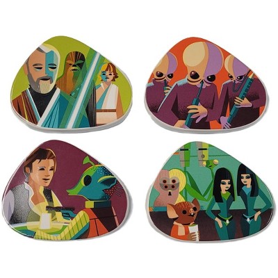 Disney Parks Star Wars Set of 4 Coasters by Jeff Granito
