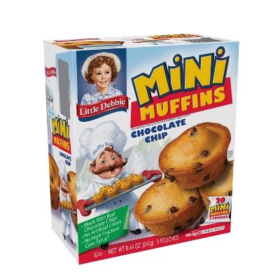 Little Debbie Chocolate Chip Mini Muffins - 8.44oz/5ct