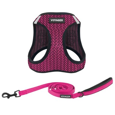 Voyager Step-In Air Dog Harness and 5' Leash Sets