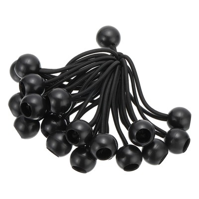 Unique Bargains Elastic Polyester Shock Durable Bungee Cord 30 Pcs