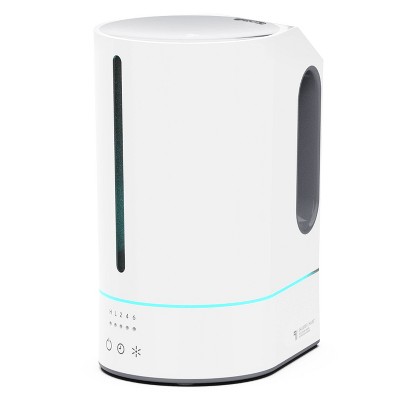 Sharper Image Mist 8 Humidifier: Ultrasonic Cool Mist, Portable, Quiet, 24-Hour Run, 0.65L Capacity, 100-300 sq. ft.